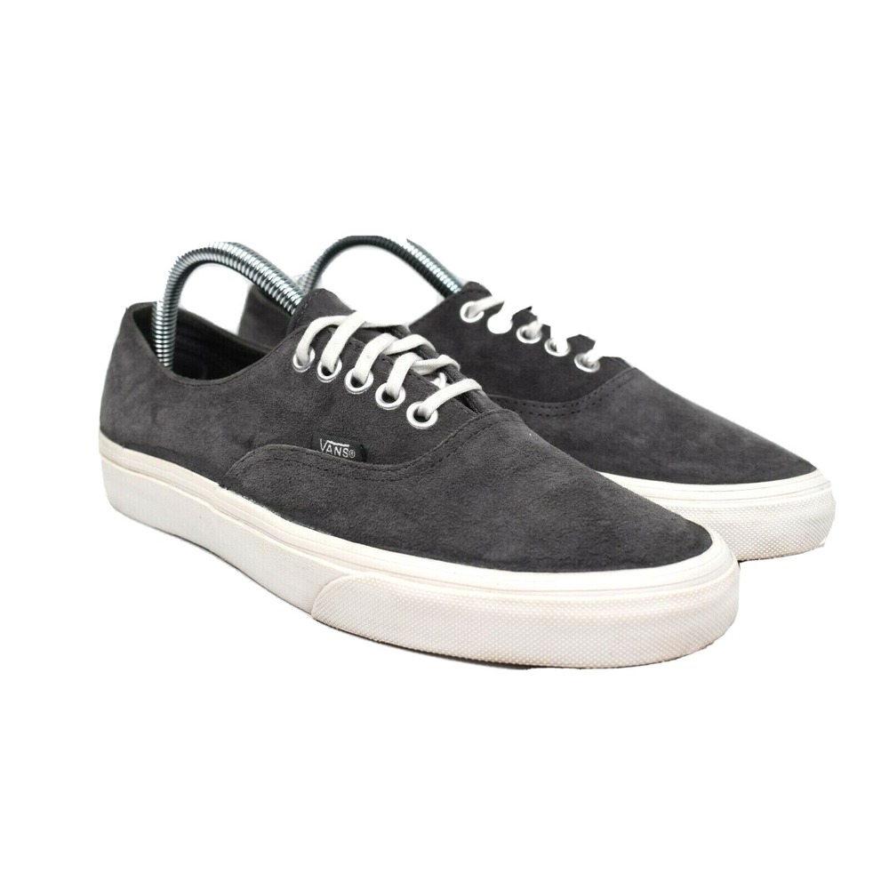VANS Women's Sz 9 Sneakers Gray Suede Scotchguard Lace Up SK8 Skate Shoes‎